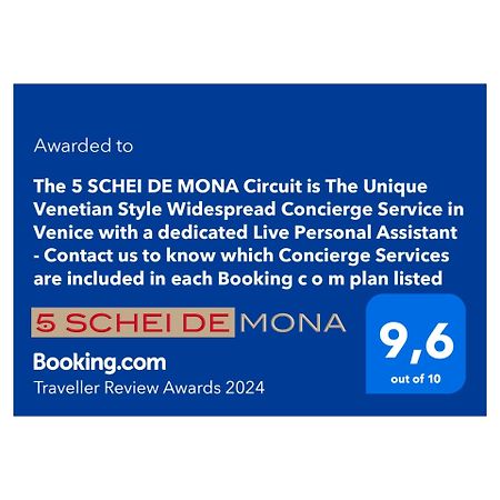 5 Schei De Mona Best Holiday Apartment With Gym In Venice Cannaregio Eksteriør billede
